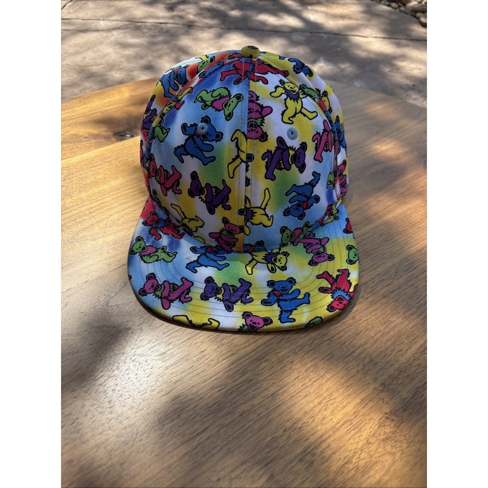 Grateful Dead Dancing Teddy Bears Baseball Hat Snapback Vintage Look New 2022